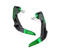 ECKBRJA Motorcycle Handguards for Z650 for Ninja 650 2017-2025 Handlebar Brake Clutch Levers Protector Hand Guards(Green)