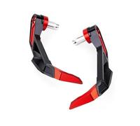 ECKBRJA Motorcycle Handguards for Z650 for Ninja 650 2017-2025 Handlebar Brake Clutch Levers Protector Hand Guards(RED)