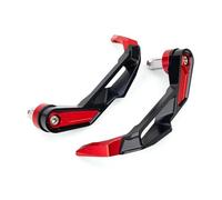 ECKBRJA Motorcycle Handguards Handlebar Levers Protector Bar Ends for Ducati for Monster 1200 696 821 620 796 1100 937 797 400 Handlebar Protector(RED)