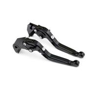 ECKBRJA Motorcycle Handle Extendable Folding Clutch Brake Levers for Suzuki GSXS 750 950 1000 F 2015-2023 GSXS1000 GSXS750 Clutch Lever(GSXS 750 15-21 BK)