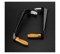 ECKBRJA Motorcycle Handlebar Brake Clutch Lever Hand Guard Protector for CFMOTO 675SRR 675 SR-R 675 SRR 675 SRR675 2024 2025 Handlebar Protector(Gold,A)