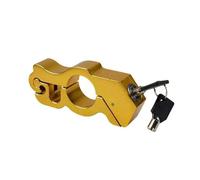 ECKBRJA Motorcycle Handlebar Brake Handle Solid Steal Clutch Lock for YZF R1 R1M YZFR6 YZFR7 YZF R3 R6 R9 R15 R25 R125 Clutch Lever(Gold)