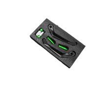 ECKBRJA Motorcycle Handlebar Grips Brake Clutch Levers Guard Protector Handguard for Aprilia RSV 4 RSV4 R for Factory 2009 2010-2016 Handlebar Protector(Green)