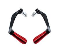 ECKBRJA Motorcycle Handlebar Grips Guard Brake Clutch Levers Guard Protector for Suzuki SV650 SV650S SV 650 650S 650X SV650X for Gladius Handlebar Protector(RED)