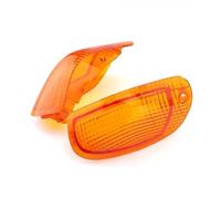 ECKBRJA Motorcycle Lamp Housing Front Turn Signal Light Lens For ZZR1100 D ZX11 For Ninja 1993-2001 ZZR1200 2002-2005 ZZR 1100 1200 Turning Indicators(Amber)