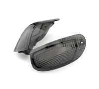ECKBRJA Motorcycle Lamp Housing Front Turn Signal Light Lens For ZZR1100 D ZX11 For Ninja 1993-2001 ZZR1200 2002-2005 ZZR 1100 1200 Turning Indicators(Sm-oke)