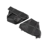 ECKBRJA Motorcycle Motorcycle Saddlebag Luggage Storage Leather Tool Side Bags for Suzuki for Boulevard S40 C50t(A)