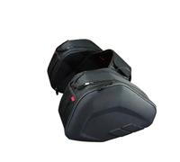 ECKBRJA Motorcycle Motorcycle Travel Bags Suitcase Saddlebags Back Seat Bag for Y&amaha(Oxford and Plastic)