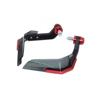 ECKBRJA Motorcycle Protector Windshield Handguard Motocross Scooter Protective Handle for Xmax X-MAX 125 250 300 400 Handlebar Protector(RED)