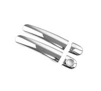 ECKBRJA Moulding Panel Trim Exterior Door Handle Covers Protective Trim for VW for Golf 4 for Jetta for Bora MK4 for Rabbit A4 1J for Passat B5(Silver b)