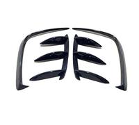 ECKBRJA Side Canards Splitter Body Kits For Benz A-Class W176 A45 For AMG 2013-2018 Hatchback Rear Bumper Lip Spoiler Roof Spoiler Lip(Gloss Black3)