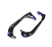 ECKBRJA Universal for Aprilia Motorcycle Handlebar Brake Clutch Lever Handguard Shield Protector Gear Handlebar Protector(Blue)