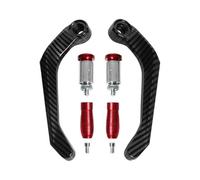 ECKBRJA Universal for Victory Motorcycle Handlebar Brake Clutch Lever Hand Guard Protector Waterproof Handlebar Protector(RED)