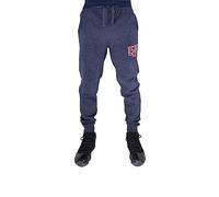 Ecko Unltd. Men's Urban Cotton Designer Printed Logo Jog Jogger Sports Sweatpants, Black, Red, Green (UK, Waist, S, Regular, Regular, Navy Marl)