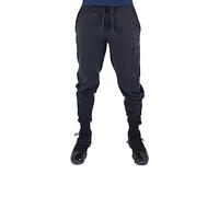 Ecko Unltd. Men's Urban Designer Cotton Printed Logo Embossed Jog Jogger Sweatpants, Black, Grey (UK, Waist, XL, Regular, Regular, Black)