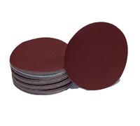 ECKRA Pack of 10 Sanding Discs for Random Orbital Sanders Diameter 150 mm without Hole Grain 100 Medium Unperforated Discs