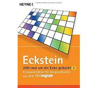 Eckstein 200 mal um die Ecke gedacht: Kreuzworträtsel für Anspruchsv (Paperback)