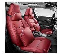 ECKYGYCEPK Car Seat Cover Front For M&ercedes For B&enz For A Class For A160 A180 A260 For A200 W176 W177 Car Support Cushion Protecto Cover 5 Seats(Wine Red,DE)