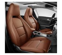 ECKYGYCEPK Car Seat Cover Front For M&ercedes For B&enz For A Class For A160 A180 A260 For A200 W176 W177 Car Support Cushion Protecto Cover 5 Seats(Light Coffee,DE)
