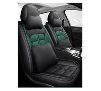 ECKYGYCEPK For A3 8P 8L For Sportback For Q7 Q5 For A4 B7 A6 C5 Car Seat Support Cushion Cover Protecto Leather Interior Car Seat Cover Front(Green,9 PCS)