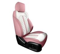 ECKYGYCEPK For Fiat For Punto 2000-2011 Car Seat Support Cover Cushions Protecto Interior Full Set Automobiles Custom Leather Car Seat Cover Front(Pink,SE)