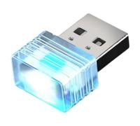 Éclairage De Voiture USB, Lumière USB Pour Voiture | Éclairage Intérieur De Voiture LED Lumière Ambientante USB | Veilleuse Sans Fil Multicolore Enfichable, Éclairage Intérieur Pour La Maison E