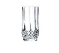 Eclat Cristal D'Arques Longchamp Hiball Glass, Crystal, 28 cl, Pack of 6
