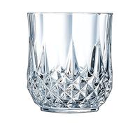 Eclat Cristal D'Arques Longchamp Mixer Glass, Crystal, 28 cl, Pack of 6