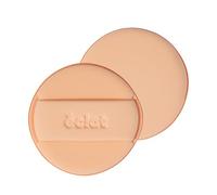 Éclat Makeup Sponge Set, 2 Pcs Air Cushion Puff, Latex-Free 100% Rubycell Blender Sponge, Wet & Dry Use for Liquid, Powder, Cream Foundation, Soft Round Shape Professional Beauty Blending Applicators