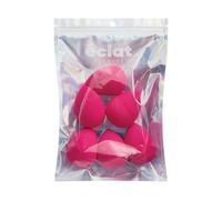 Éclat Makeup Sponge Set, 6 Pcs Blender Sponge Puff, Latex-Free & Super Soft, Wet & Dry Multi Use for Liquid, Powder, Cream Foundation, Lightweight Teardrop Shape Professional Beauty Blending Tool