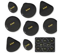 Éclat Makeup Sponge Set, 8 Pcs Air Cushion Puff, Latex-Free Blender Sponge Palette, Wet & Dry Use for Liquid, Powder, Cream Foundation, Soft Round & Teardrop Professional Beauty Blending Applicators