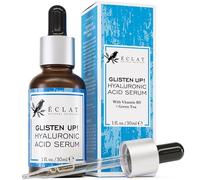 Eclat Skincare Hyaluronic Acid Serum for Face - 2.5% Hyaluronic Acid + 3% B5, Vitamin C & E - Hydrating Anti Aging & Anti Wrinkle Face Serum - Moisturizing & Plumping Formula for Smooth Skin 30 ml