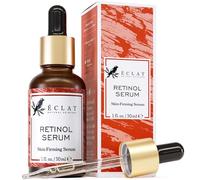 Eclat Skincare Retinol Serum for Face - Pure Retinol with Hyaluronic Acid & Vitamin E - Anti Aging & Anti Wrinkle Face Care - Retinol Serum for Dark Spot, Acne, Scar - Moisturising & Repairs 1 fl oz