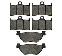ECLAY Brake Pads Motorcycle For Yamaha XT 1200 Z XT 1200 ZE Super Tenere (ABS/UBS Brake System) 2010 2011 2012 2013 2014 2015 2016 2017 2018 Front Or Rear Brake Pads (Color : Front and Rear)