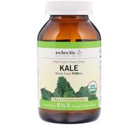 Eclectic Institute, Raw Fresh Freeze-Dried Kale Whole Food POWder, 3.2 oz (90 g)