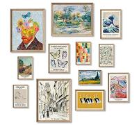 Eclectic & Maximalist Wall Art - Minimalist & Funky Designs for Bedroom & Bathroom, Famous Artist Posters & Gallery Wall Prints, Eclectic Home Decor