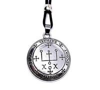 Eclectic Shop Uk Archangel Raphael Pendant Talisman Sigil Evocation Beaded Cord Necklace Angel Protection