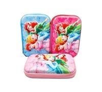 Eclet 3D Cartoon Hard Shell Pencil Case: Large Capacity, Multiple Compartments, Stationery Organizer for School Kids - Durable, Funny and Vibrant.(Each Design Will Be Sent Randomly)