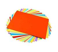 Eclet A4 100 Coloured Sheets (10 Sheets each color) Copy Printing/Art and Craft Paper Double Sided Coloured Office Stationery Children's Day Gift, Birthday Gift, Party Favors,christmas decor etc