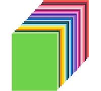 Eclet A4 100 Coloured Sheets (10 Sheets each color) Copy Printing/Art and Craft Paper Double Sided Coloured Office Stationery Children's Day Gift, Birthday Gift, Party Favors,christmas decor etc