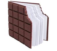 Eclet Chocolate Shape Journal, Centered Chocolate Shape, Chocolate Freedom Notepad, Half Eaten Notebook, Daily Planner, Blank Pages (Brown), School Stationery for Girls Boys