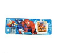 Eclet Magnetic Pencil Box with Calculator & Dual Sharpener for Kids for School