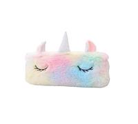 ECLET Unicorn Bag for Kids Students Pen Storage Eraser Makeup Stationery Storage Bag Unicorn Pencil Case Stationery Bag