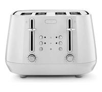 DeLonghi Eclettica CTY4003.W 4 Slice Toaster - White