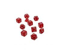 Eclipse 11 Dice Set - Apple Red