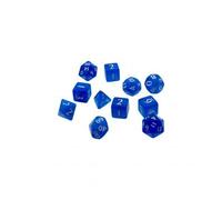 Eclipse 11 Dice Set - Pacific Blue