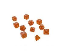 Ultra Pro Eclipse 11 Dice Set - Pumpkin Orange