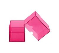 Ultra Pro Eclipse 2-Piece Deck Box: Hot Pink - For Pokemon game, MTG, Baseball, Basketball, Football card and other Trading Cards or Board Games storage