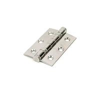 Eclipse 3 Inch (76mm) Ball Bearing Hinge - Satin Stainless Steel (Sold in Pairs)