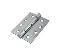 Eclipse 4 Inch (102 x 76 x 3mm) Internal Ball Bearing Stainless Steel Hinge - Satin Stainless Steel (Sold in Pairs)